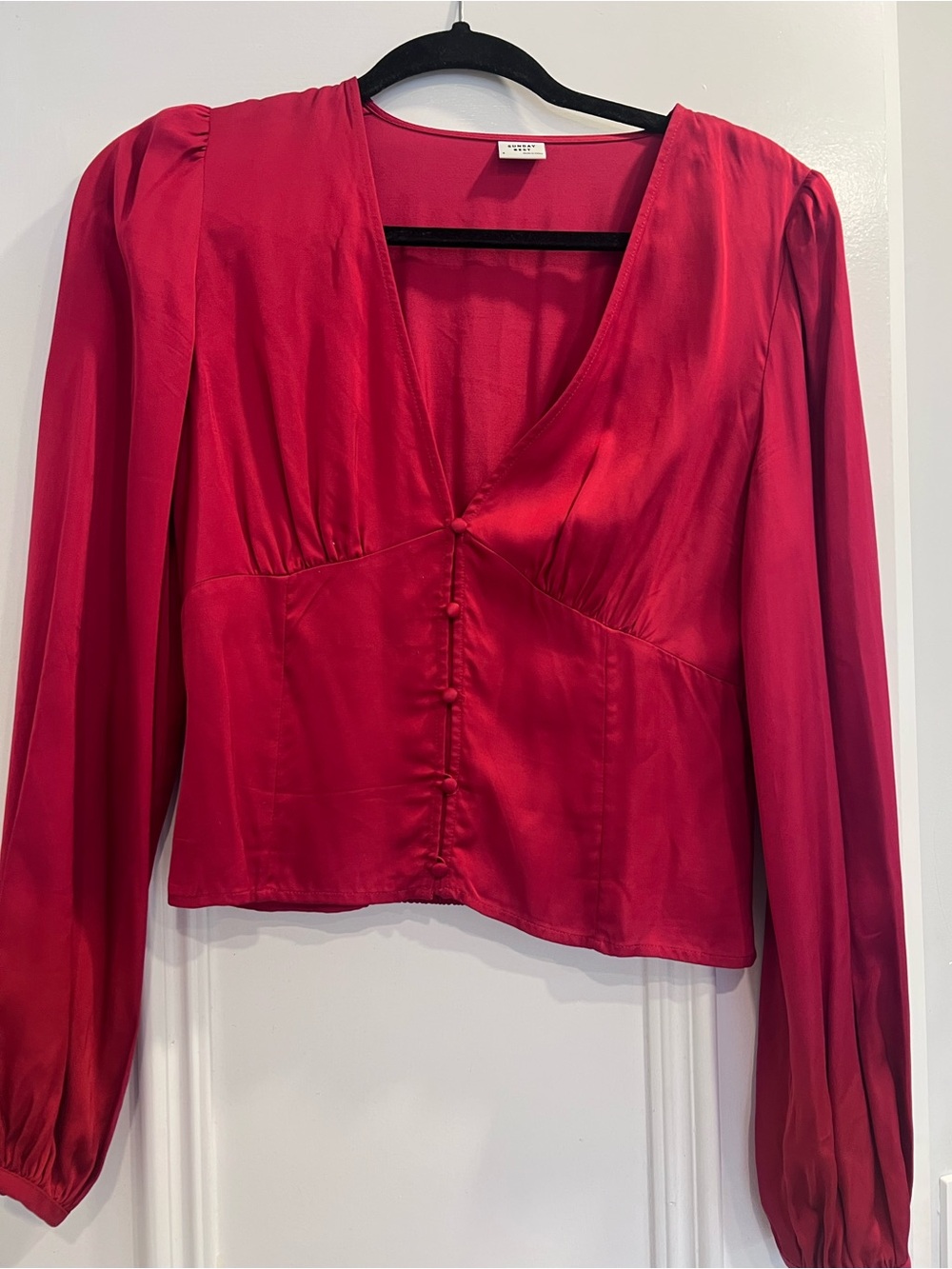 Aritzia Sunday Best Tatiana Blouse